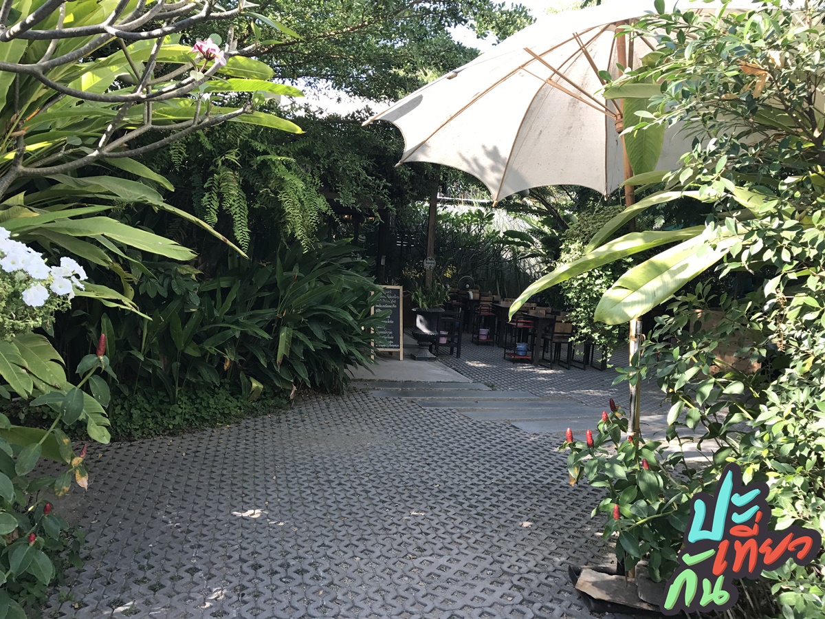 ด้านข้างร้าน Cafe' inn factory