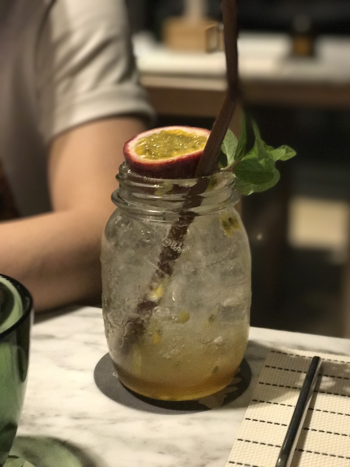 เสาวรสโซดา เครื่องดื่มเด็ด Green Oak Bistro (Escape Khaoyai)