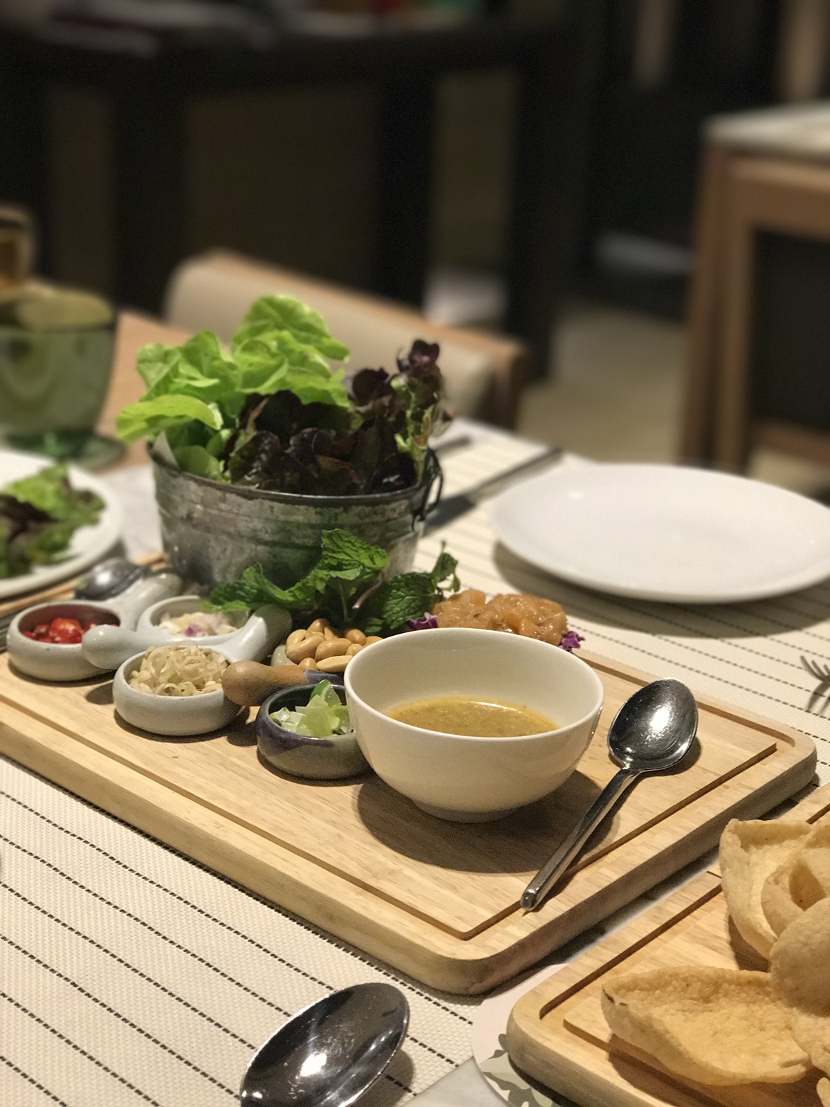 เมี่ยงปลาแซลมอน Green Oak Bistro (Escape Khaoyai)