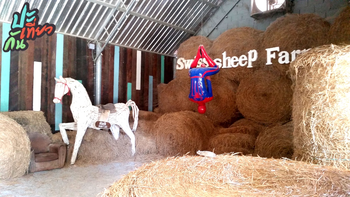 ด้านในโกดังเก่า Swiss Sheep Farm