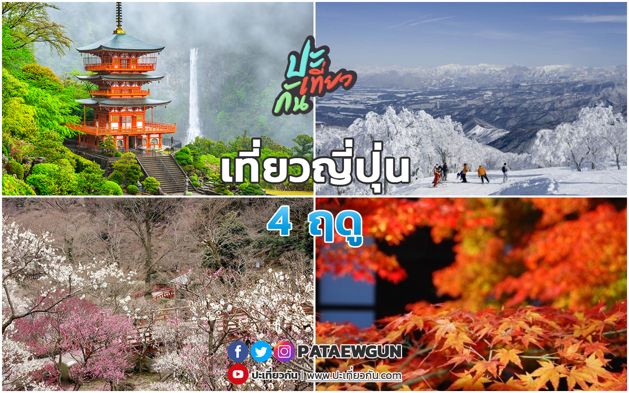 ไปญี่ปุ่นฤดูไหน ได้เที่ยวอะไร