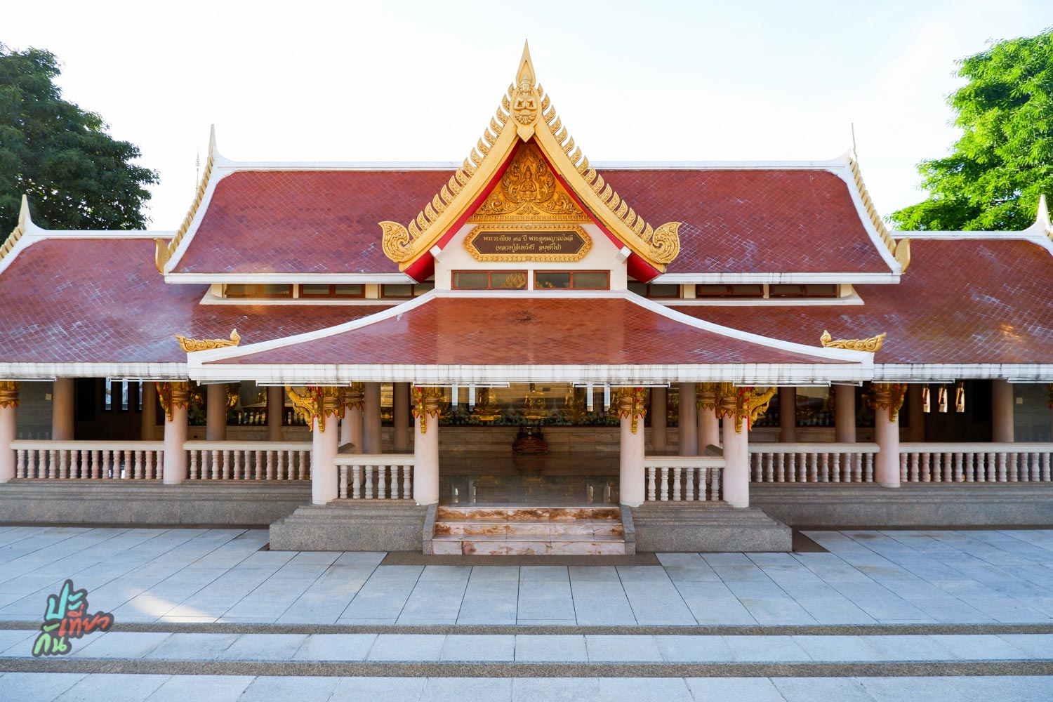 พระระเบียง 98 ปี อุดมญาณโมลี (หลวงปู่จันทร์ศรี จันททีโป)