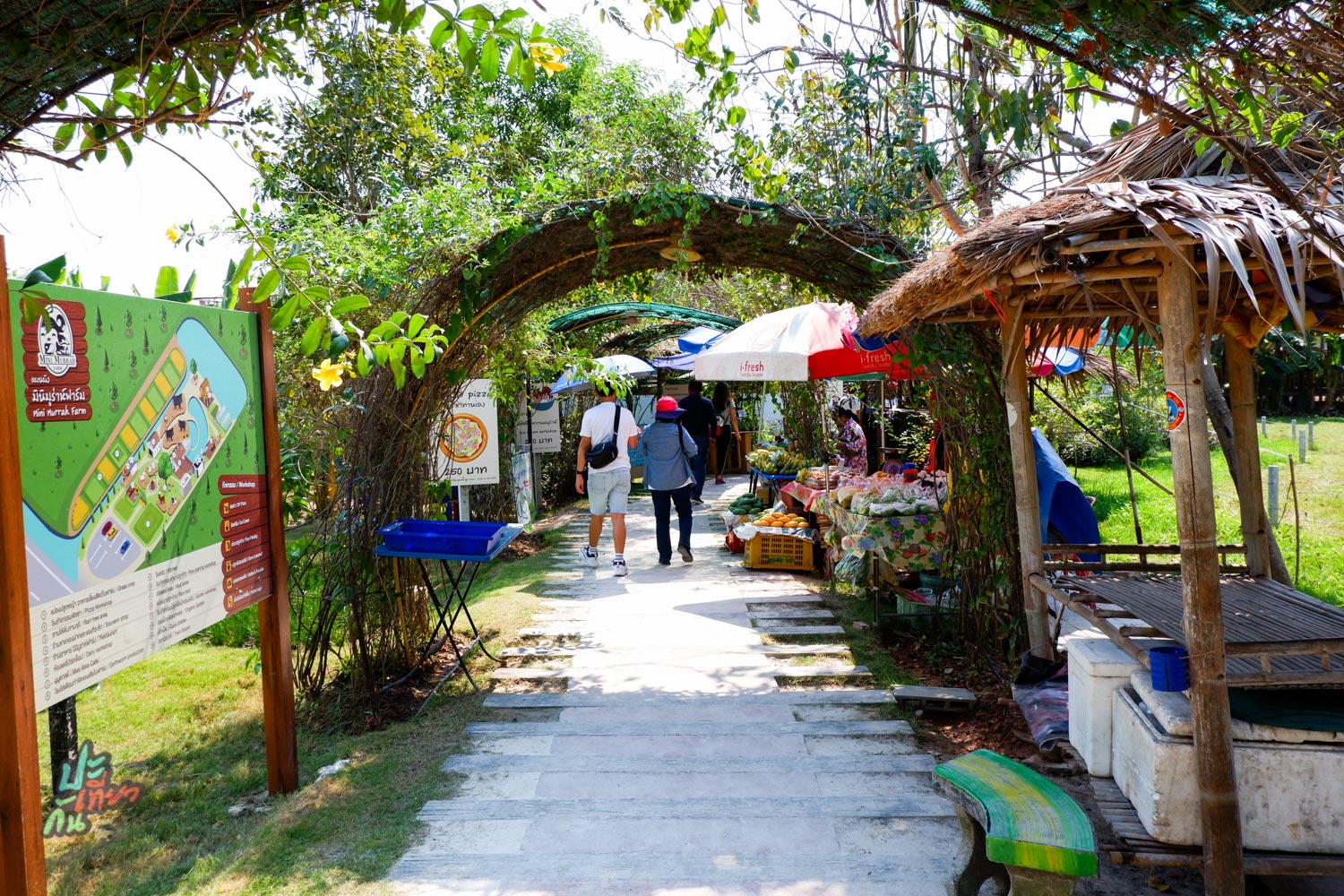 ทางเดินด้านใน มินิมูร่าห์ฟาร์ม
