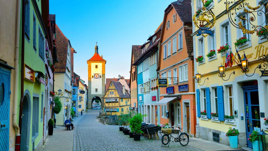 Rothenburg ob der Tauber (โรเธนเบิร์ก ออบ เดียร์ เทาเบอร์)